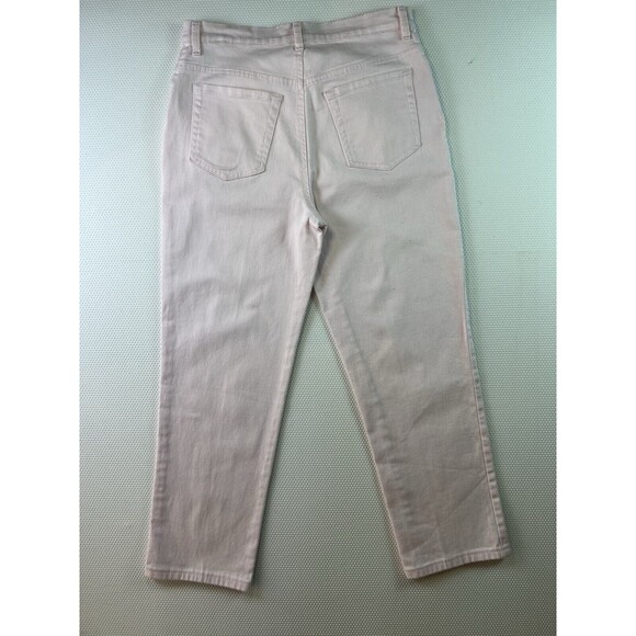 2 Pairs Gloria Vanderbilt Amanda Jeans Pink & Charcoal Grey Womens 10 NWT - Picture 4 of 16